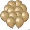 Fun Express Bulk 72 Pieces Metallic Gold Sateen Satin Luxe 5″ Latex Balloons