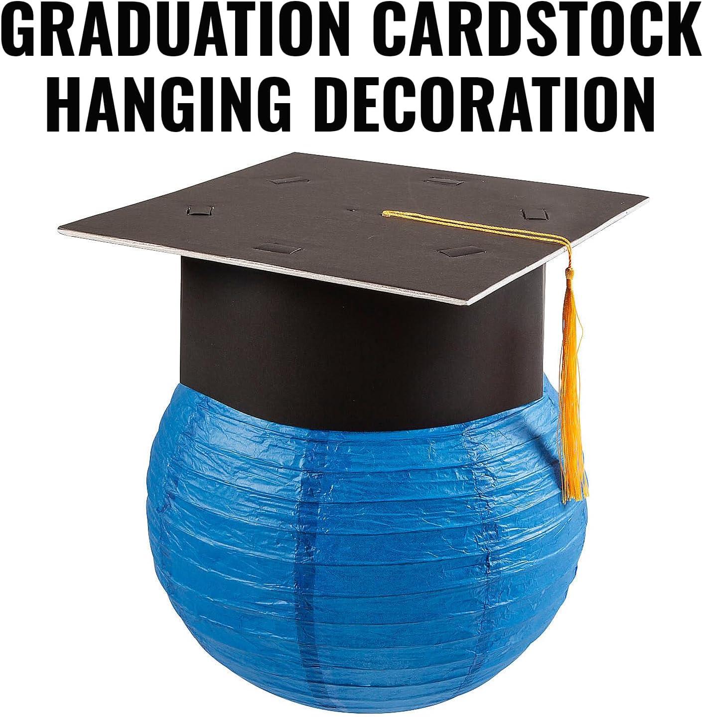 image:imageFun Express Graduation Cap Hanging Decorations 6 Piece