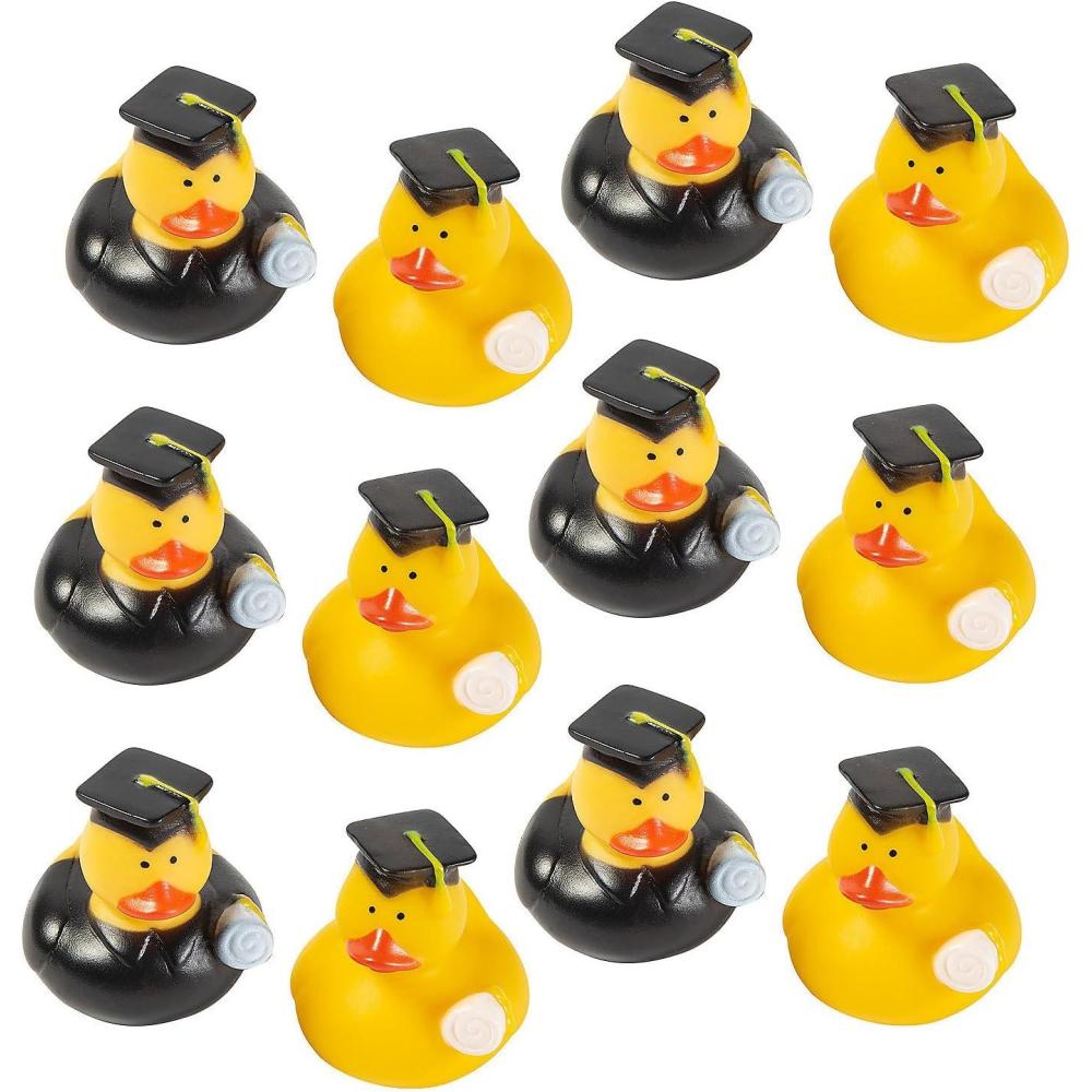 image:imageFun Express Bulk 120 Pieces Graduation Rubber Ducks