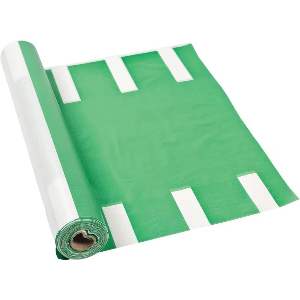image:imageFun Express Disposable Orange Tablecloth Roll 40 x 100 Party Supplies and DecorationGreen