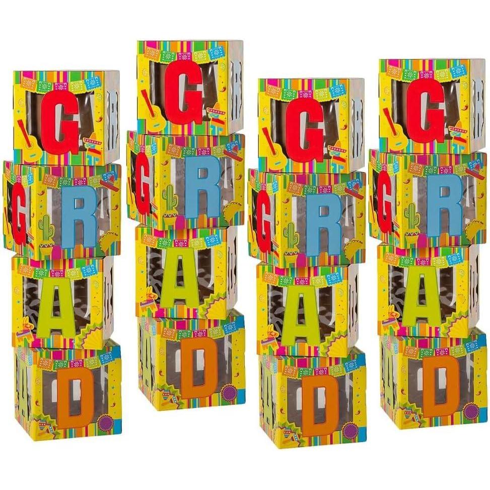 image:imageFun Express Grad Fiesta Boxes 4 Pieces