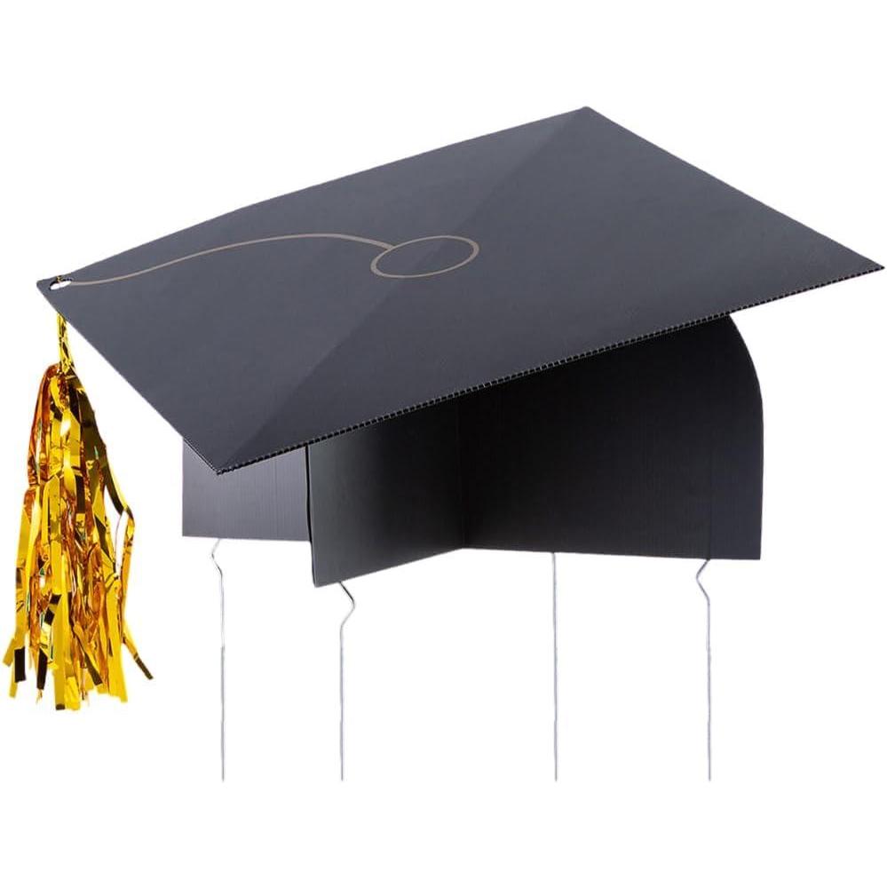image:imageGraduation Party 3D Mortarboard Yard Sign