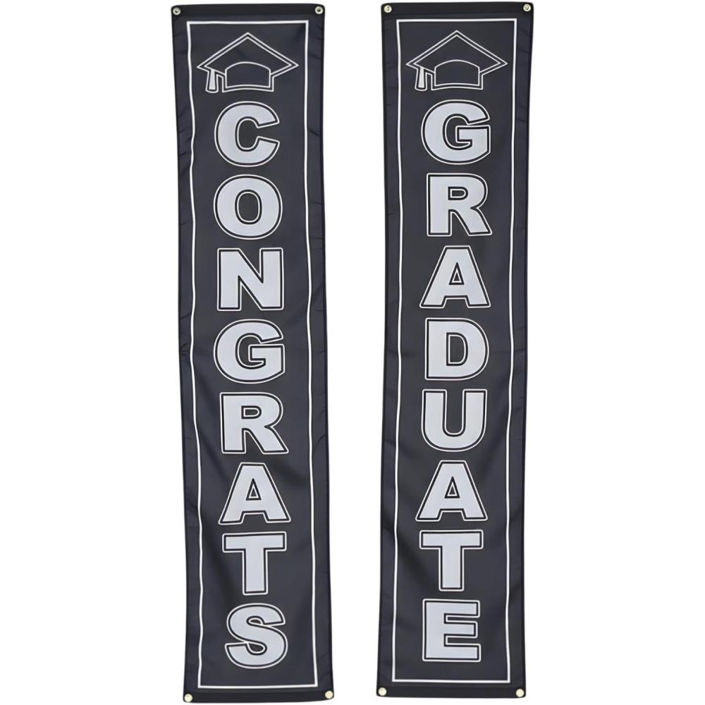 image:imageGraduation Pillar Buntings Home Decor 2 Pieces
