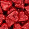 Bulk Valentine Red Chocolate Hearts, 1320 Pieces