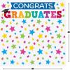 Elementary Graduation Colorful Stars Backdrop