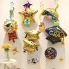 Elementary Graduation Hanging Swirl Decorations 12 Pieces