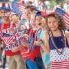 Fun Express – Patriotic RWB Bead Asst for Fourth of July – Jewelry – Mardi Gras Beads – Mot Round – Fourth of July – 144 Pieces
