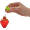 Fun Express Berry-Shaped Bubble Bottles 12 Pack – Valentines for Class Party Favors for Kids | Non Candy Valentines Gifts for Kids Classroom | Goodie Bag Stuffers, Treasure Toys & Prize Box Treats(2 1/2 inches (Pack of 2))