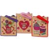 Fun Express Color Your Own Large Mother’s Day Tote Bags – 12 Pieces