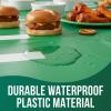 Fun Express Disposable Orange Tablecloth Roll (40 x 100′) – Party Supplies and Decoration(Green)