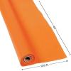 Fun Express Disposable Orange Tablecloth Roll (40 x 100′) – Party Supplies and Decoration(Orignal Color)