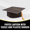 Fun Express Graduation Cap Hanging Decorations – 6 Piece