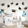 Fun Express Graduation Cap Hanging Decorations – 6 Piece