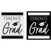 Fun Express Graduation Party Congrats Grad Mini Wine Bottle Labels 12 Pieces