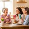 Fun Express Mother’s Day World’s Best Mom Paper Coffee Cups with Lids – 12 Pieces