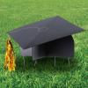 Graduation Party 3D Mortarboard Yard Sign