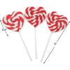 RED HEART SHAPED SWIRL POP – Edibles – 12 Pieces