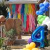 RED Jumbo Streamers – Party Decor – 1 Piece