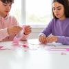 Valentine Pink Lava Lamp Acetate Craft Kit – 12 Sets – Perfect Classroom Activities for Valentine Party Fun