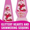 Valentine Pink Lava Lamp Acetate Craft Kit – 12 Sets – Perfect Classroom Activities for Valentine Party Fun