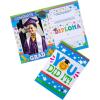 11 1/4″ x 8″ Graduation Photo & Diploma Holder Cardstock Booklets – 12 Pc.