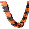 Fun Express – Orange Graduation Tissue Garland (12ft) for Graduation – Party Decor – Hanging Decor – Garland – 1 Piece