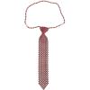 Fun Express – Red Beaded Tie for Christmas – Jewelry – Mardi Gras Beads – Misc Mardi Gras Beads – Christmas – 1 Piece