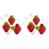 Fun Express Berry-Shaped Bubble Bottles 12 Pack – Valentines for Class Party Favors for Kids | Non Candy Valentines Gifts for Kids Classroom | Goodie Bag Stuffers, Treasure Toys & Prize Box Treats(2 1/2 inches (Pack of 2))