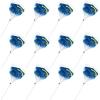 Fun Express Blue Mortarboard Graduation Lollipops Bulk 12 Pack – Individually Wrapped Suckers Party Favors for Kids & Guests | Swirl Candy for Goodie Bags, Centerpieces & Celebration Treats