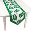 Fun Express Green Congrats Grad Table Runner – Paper – 17 x 90 Inches – Party Supplies – 1 Piece(Green)