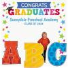 Fun Express Personalized Elementary Graduation ABC Photo Booth Kit – 4 Pieces