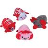 Fun Express Valentine Roly Poly Plush Animals – Toys – 12 Pieces