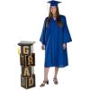 Small Graduation Black & Gold Pillar