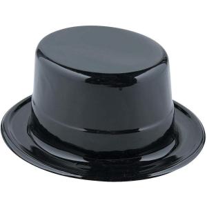 Fun Express Adult Size Black Top Hat for Birthday – Apparel Accessories – Hats – Party Hats – Birthday – VBS Vacation Bible School Supplies/Decor – 12 Pieces