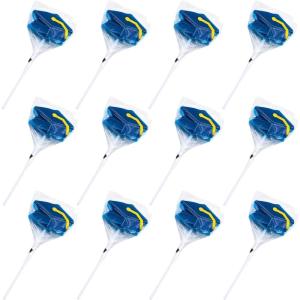 Fun Express Blue Mortarboard Graduation Lollipops Bulk 12 Pack – Individually Wrapped Suckers Party Favors for Kids & Guests | Swirl Candy for Goodie Bags, Centerpieces & Celebration Treats
