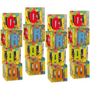 Fun Express Grad Fiesta Boxes, 4 Pieces