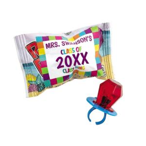 Fun Express Personalized Elementary Graduation Ring Pops – 20 Pieces