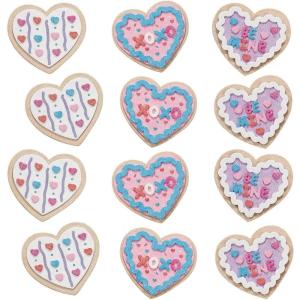 Fun Express Valentine Cookie Magnet Craft Kit – Makes 48