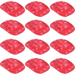 Fun Express Valentine Foam Cowboy Hat – Apparel Accessories – 12 Pieces