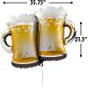 Double Beer Mug 35″ Mylar Balloon
