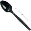 Fun Express – Kelly Green Plastic Spoons (50 Pc) – Party Supplies – Solid Tableware – Cutlery – 50 Pieces(Black)