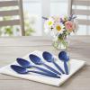 Fun Express – Kelly Green Plastic Spoons (50 Pc) – Party Supplies – Solid Tableware – Cutlery – 50 Pieces(Royal Blue)
