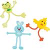 Fun Express Easter Bendable Toys Assortment – Bulk Set of 24 – Easter Basket Filler and Handouts