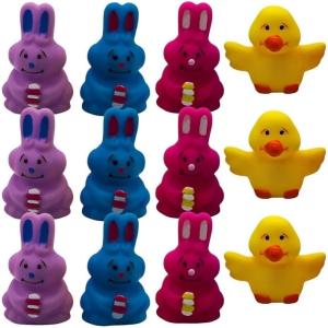 Fun Express – Vinyl Easter Finger Puppets (2dz) for Easter – Toys – Character Toys – Finger Puppets – Easter – 24 Pieces