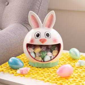 Fun Express Bunny Ceramic Candy Dish