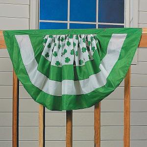 St. Patrick’s Day Bunting with Shamrock Design – Outdoor Home Decor