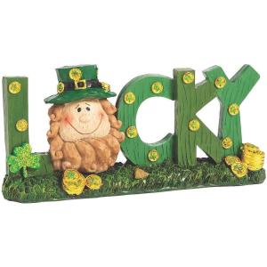 St. Patrick’s Day Lucky Sign Table Decor (hand painted) Home Decor