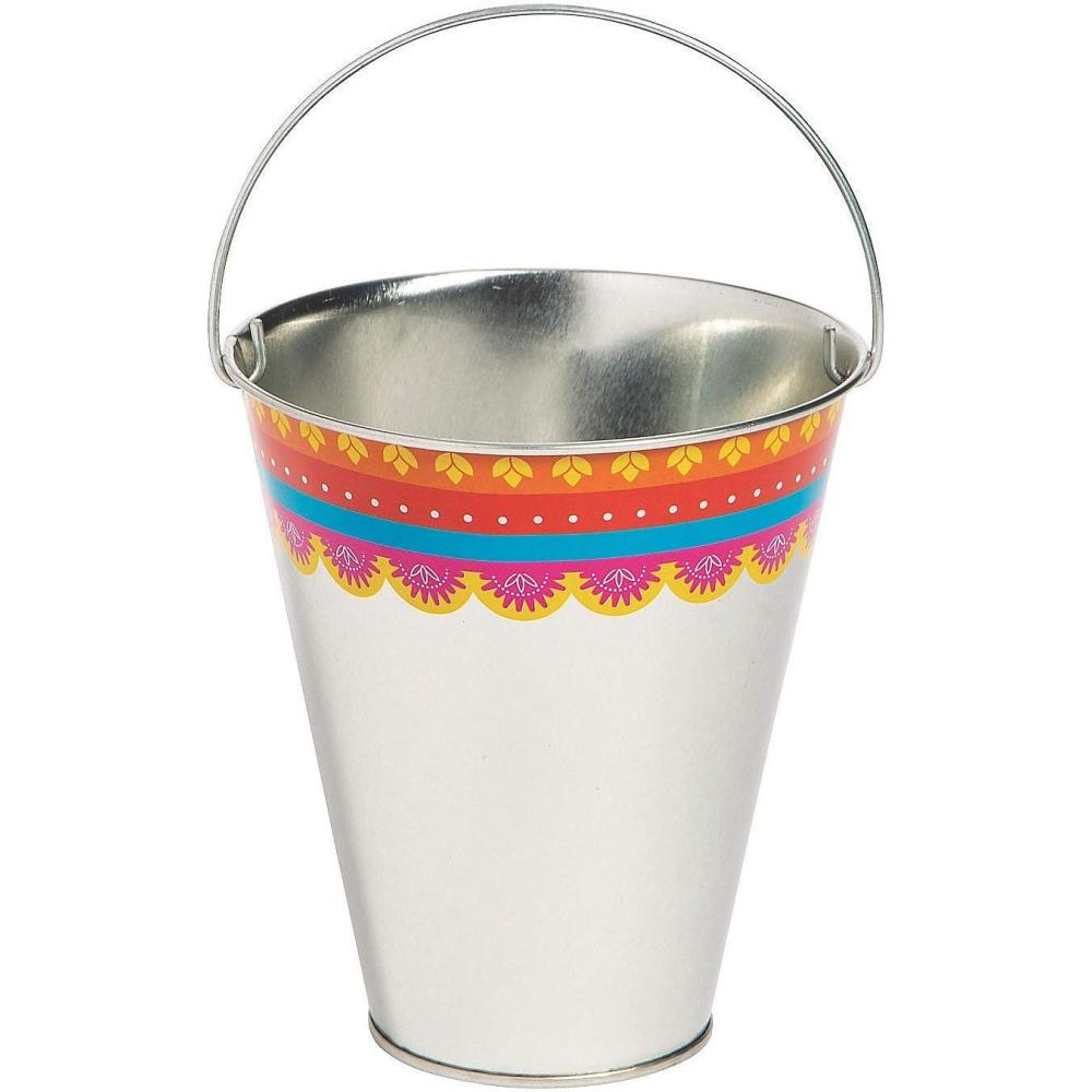 image:imageFIESTA METAL PAIL SMALL Party Supplies 12 Pieces