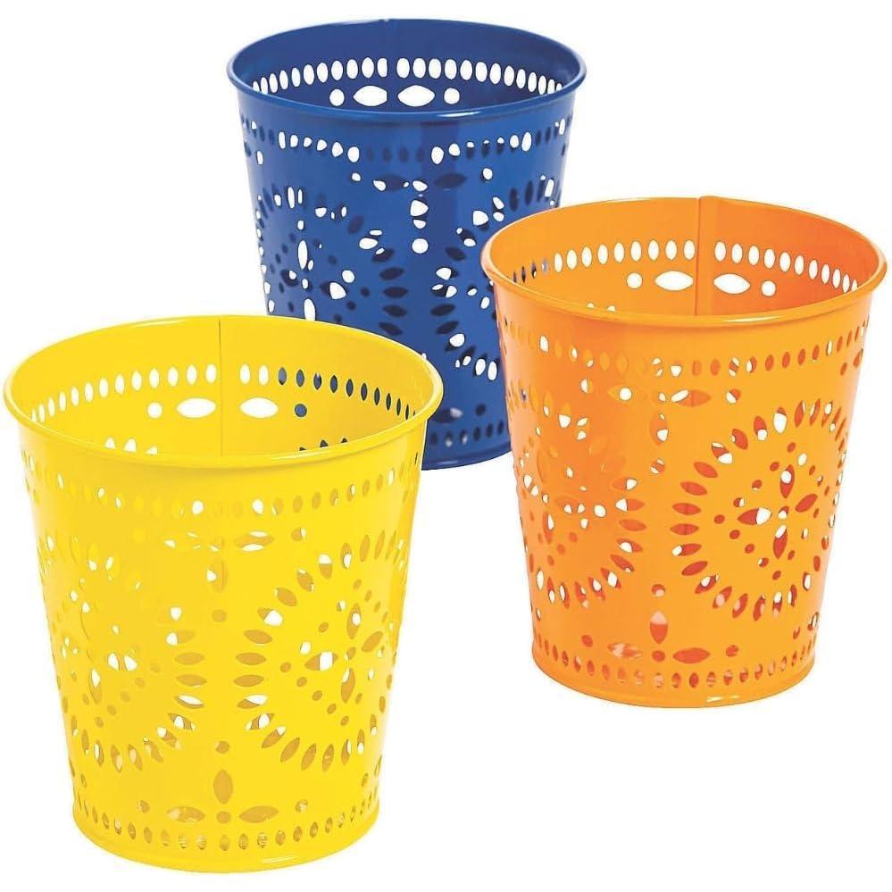 image:imageFiesta Die Cut Pails Party Supplies 6 Pieces