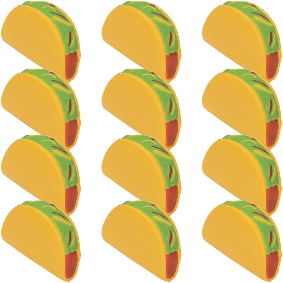 image:imageFun Express Fiesta Taco Slow Rising Squishies 12 Pieces Great for Cinco De Mayo Taco Night Themed Parties